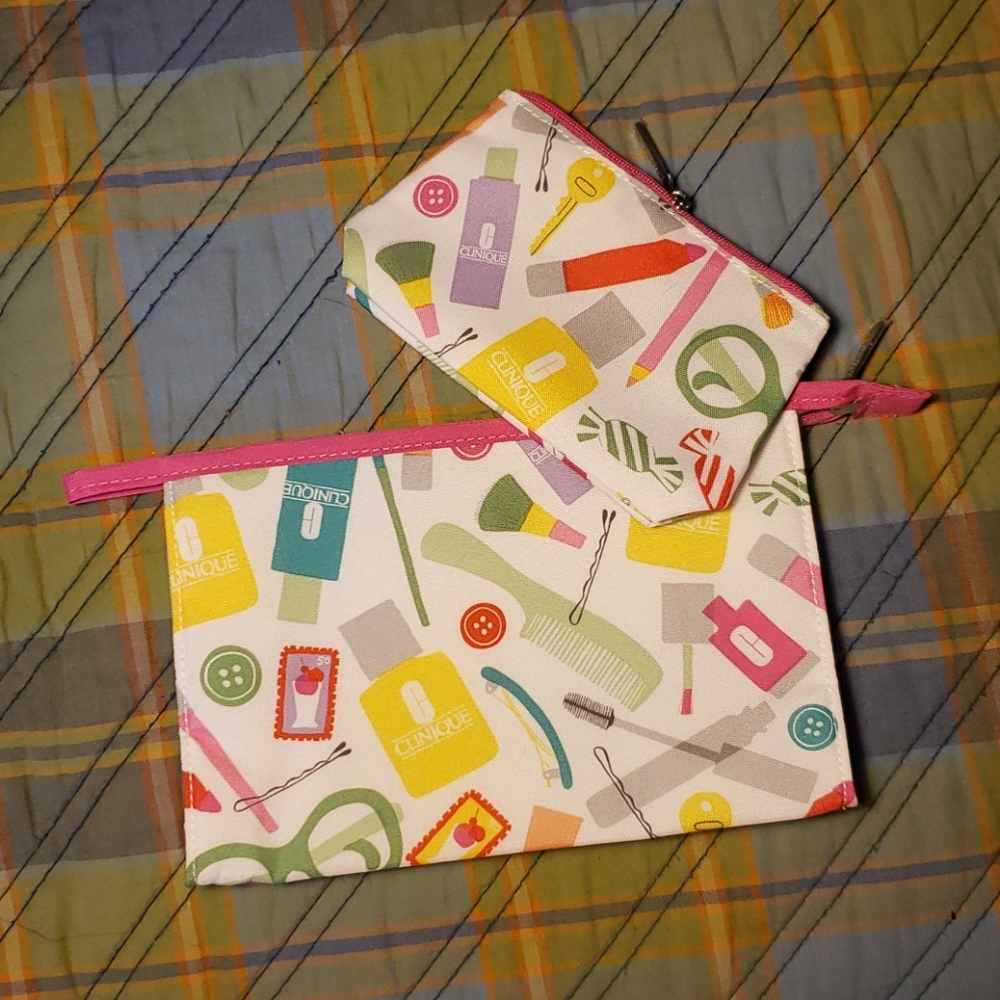 Clinique makeup clutches